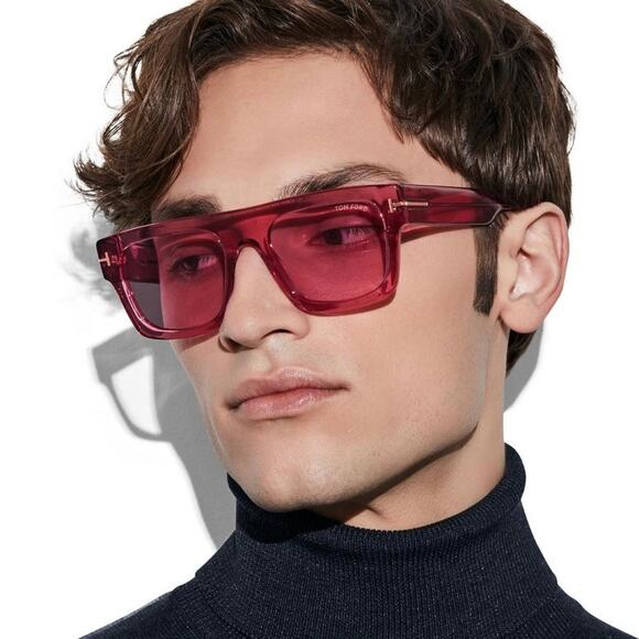 New, TOM FORD Fausto Sunglasses TF711 75S Authentic - Picture 8 of 16